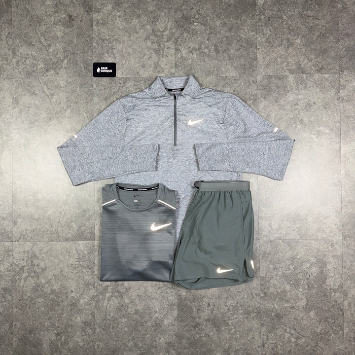 Nike Element 1/4 Zip Grey Bundle, nike bundle, dripuniqueuk