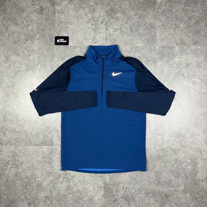 Nike Element 1/4 Zip Top Blue, Nike 1/4 Zip, dripuniqueuk