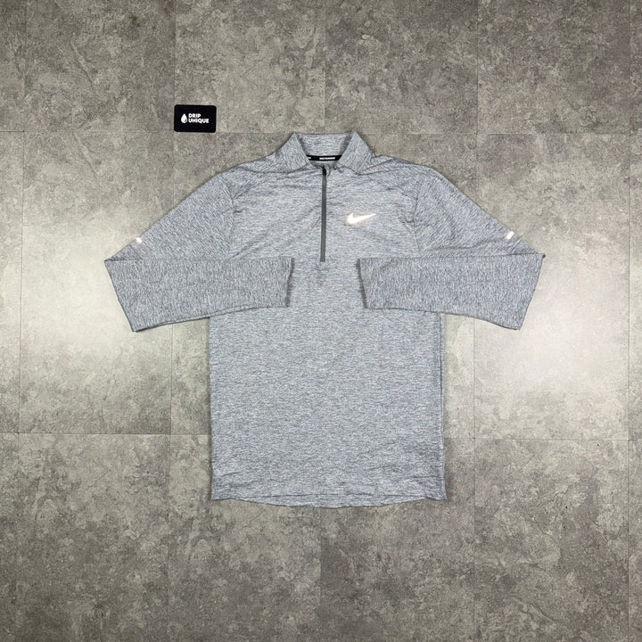 Nike Element 1/4 Zip Top Grey, nike 1/4 zips, dripuniqueuk
