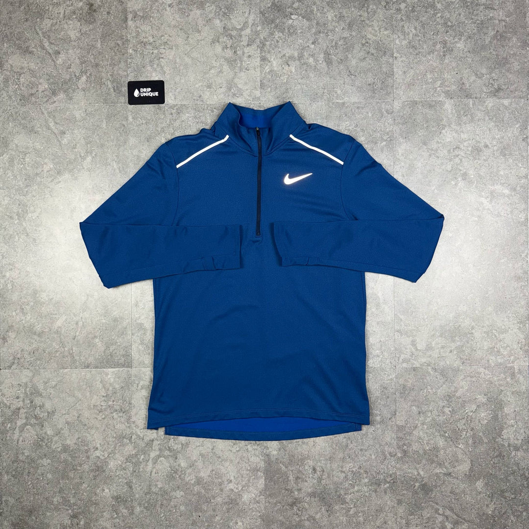 Nike Element 3.0 1/4 Zip Top Deep Blue, Nike 1/4 zip, dripuniqueuk
