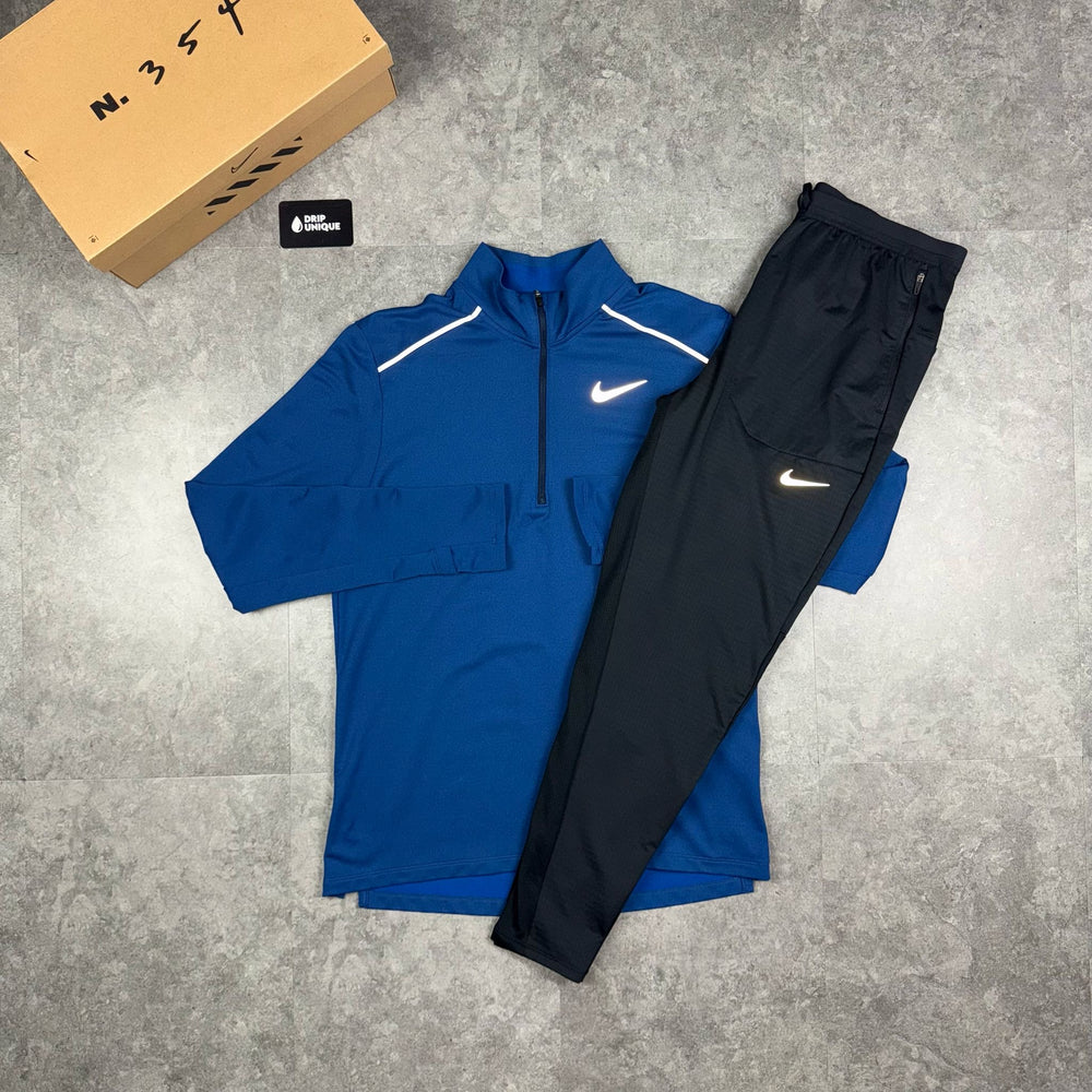 Nike Element 3.0 1/4 Zip Top Deep Blue, Nike Sets, dripuniqueuk