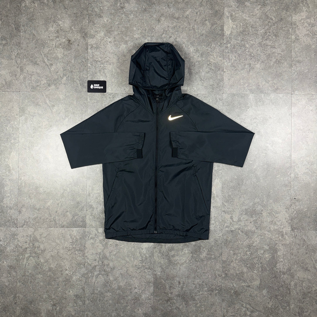 Nike Essential Windrunner Jacket Black, nike windrunner jacket, dripuniqueuk