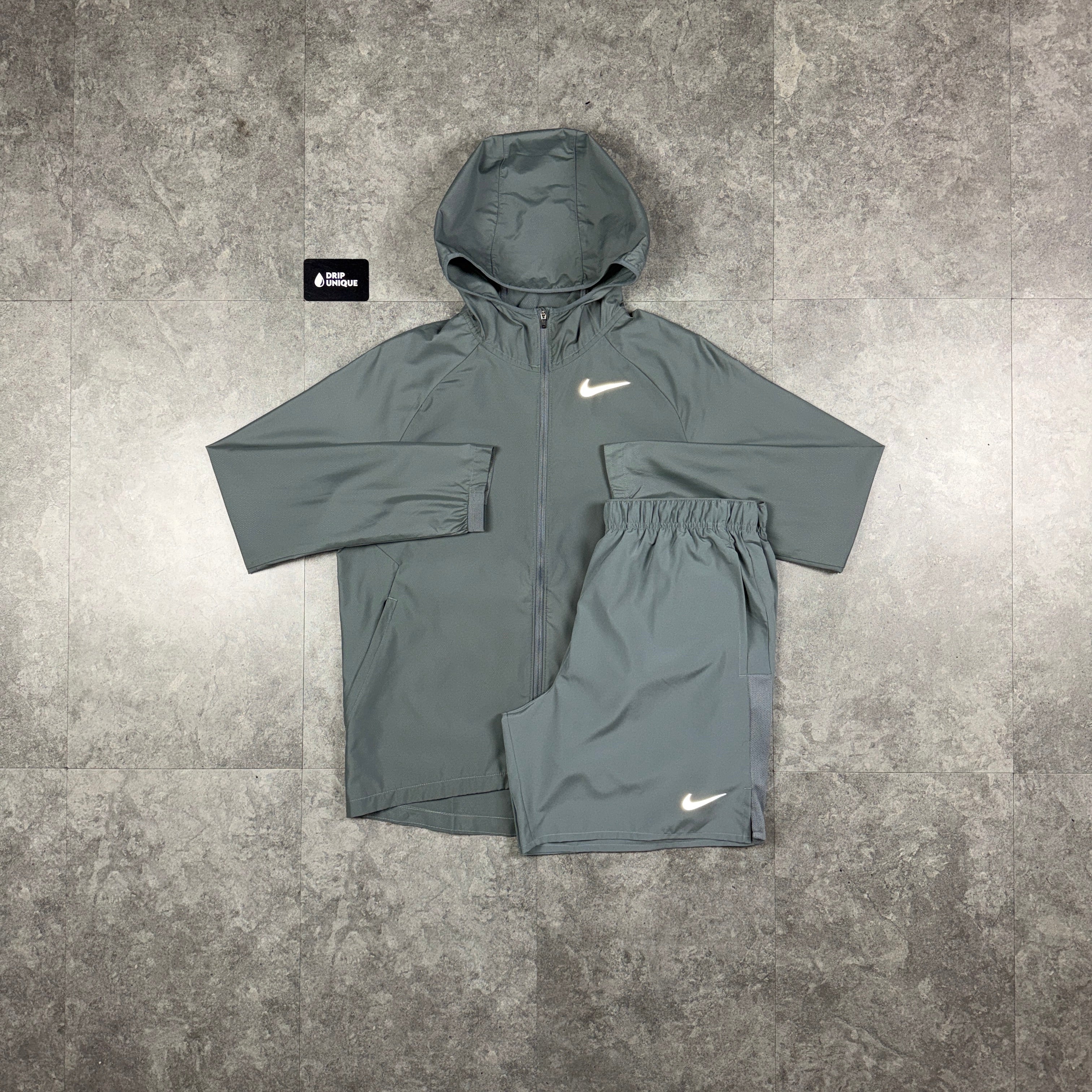 womens grey nike set