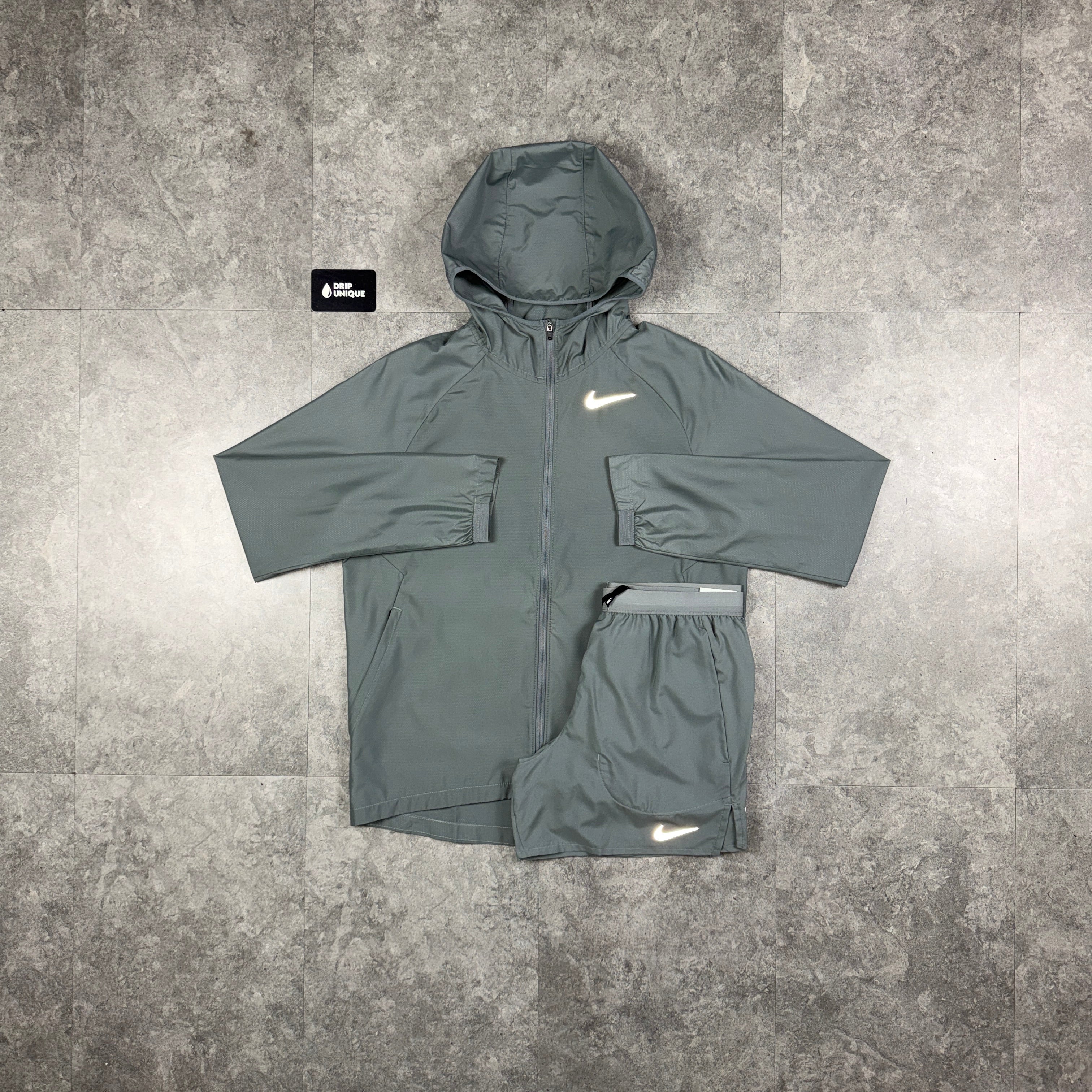 nike flex jacket grey