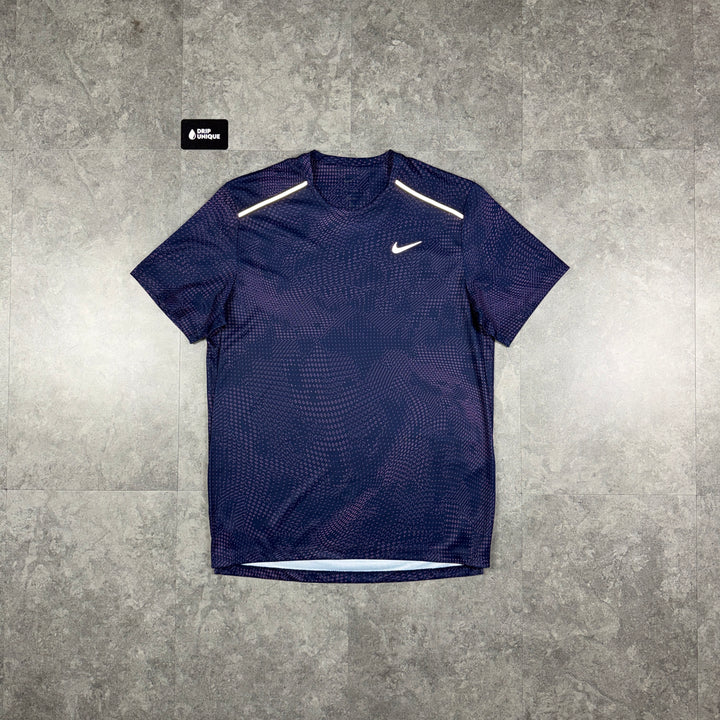 Nike Festival Miler T-Shirt Midnight Navy, nike miler tshirt, dripuniqueuk