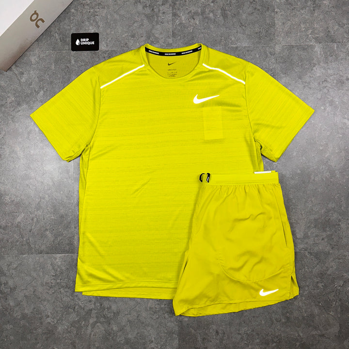 Nike Flex Stride Shorts 5" Lime Green, Nike Flex Stride Shorts, dripuniqueuk