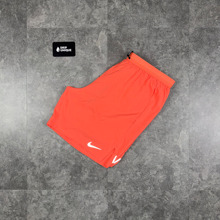 Nike Flex Stride Shorts 7" Peach, nike shorts, dripuniqueuk
