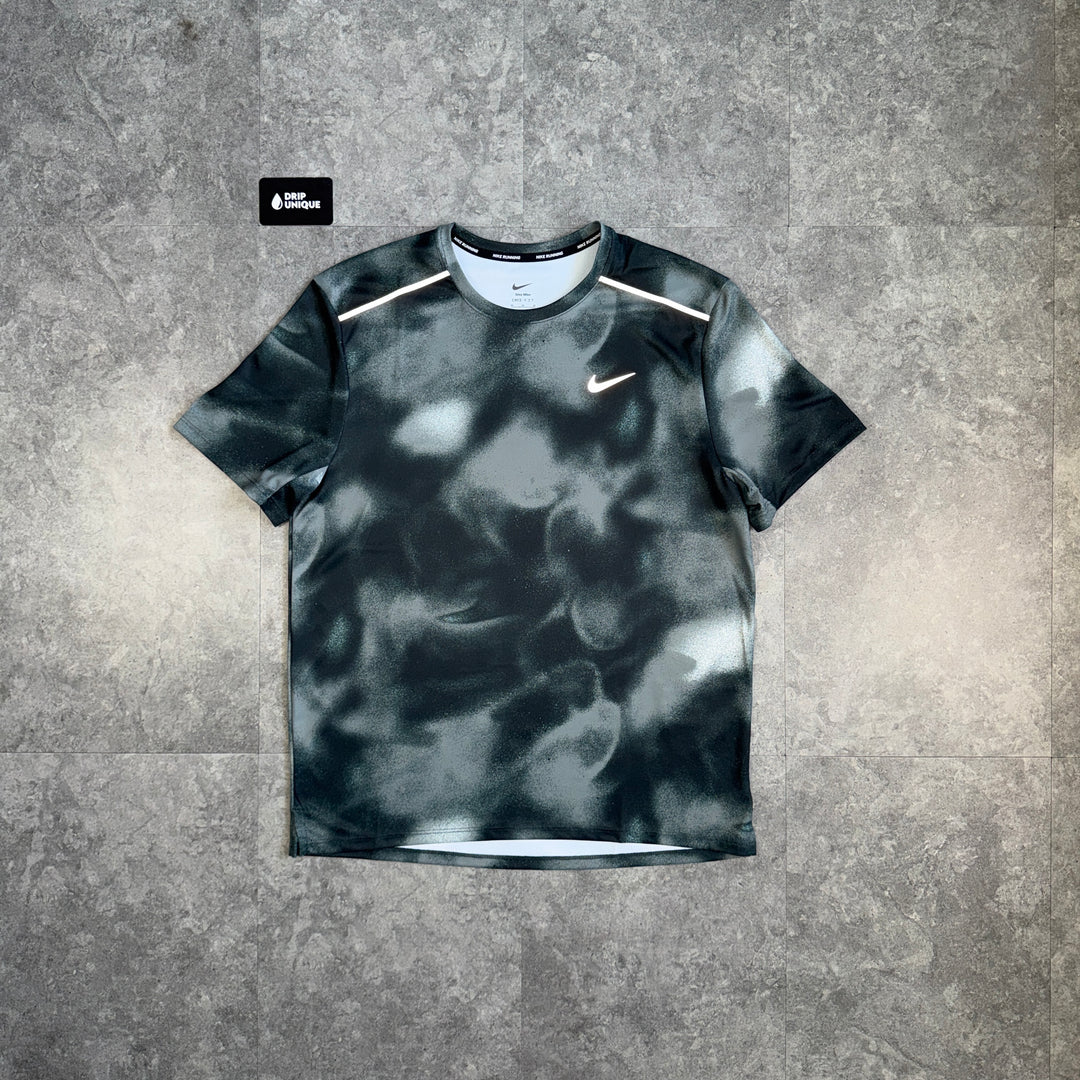 Nike Miler 3.0 T-Shirt Black Camo, nike miler, dripuniqueuk