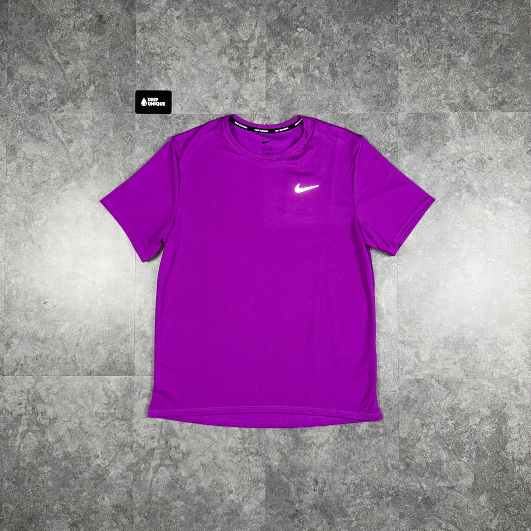 Nike Miler 3.0 T-Shirt Vivid Purple, dripuniqueuk