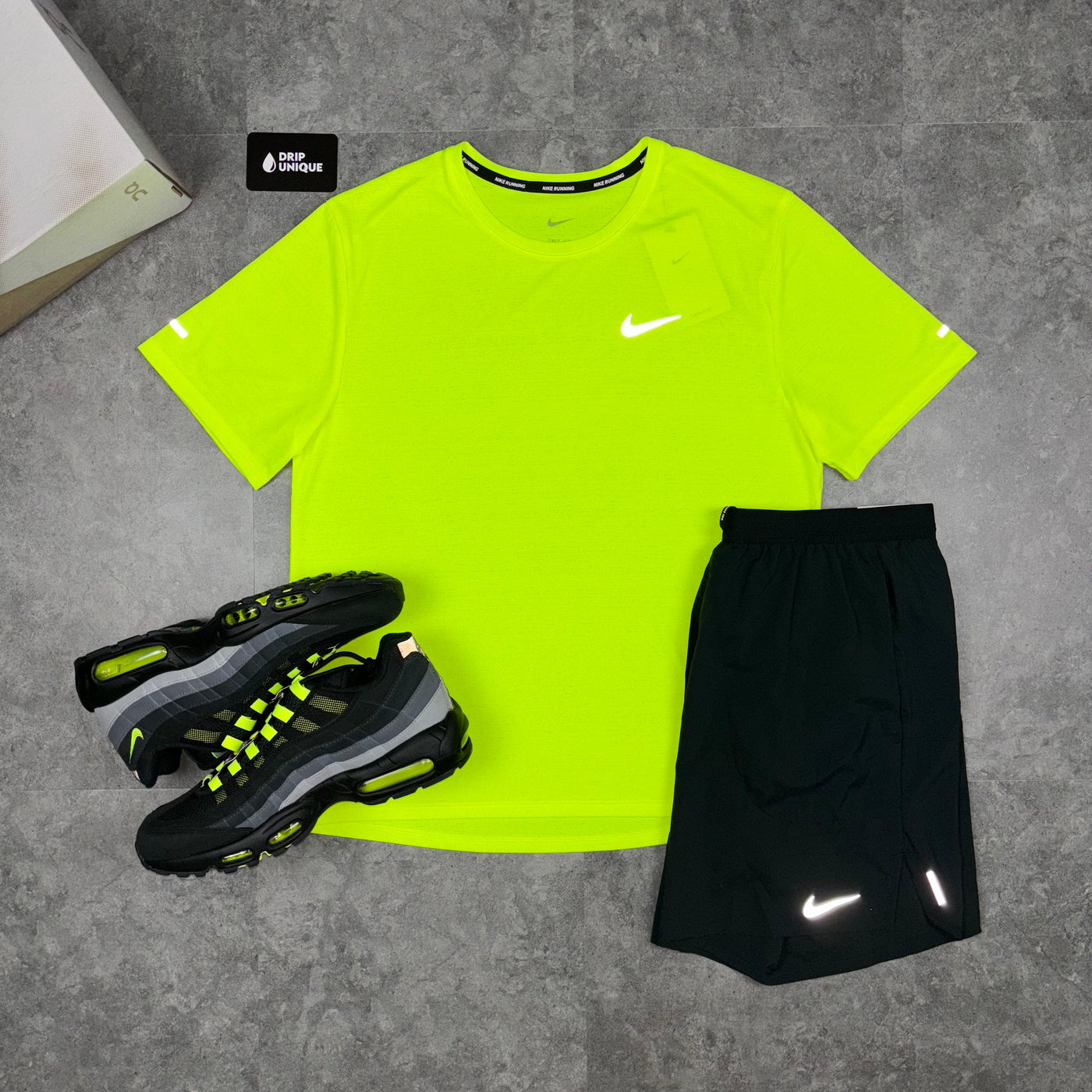 Lime green shirt nike online