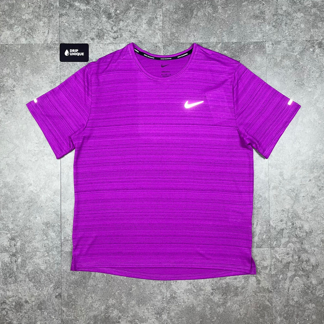 Nike Miler T-Shirt 2.0 Purple, Nike Miler 2.0, dripuniqueuk