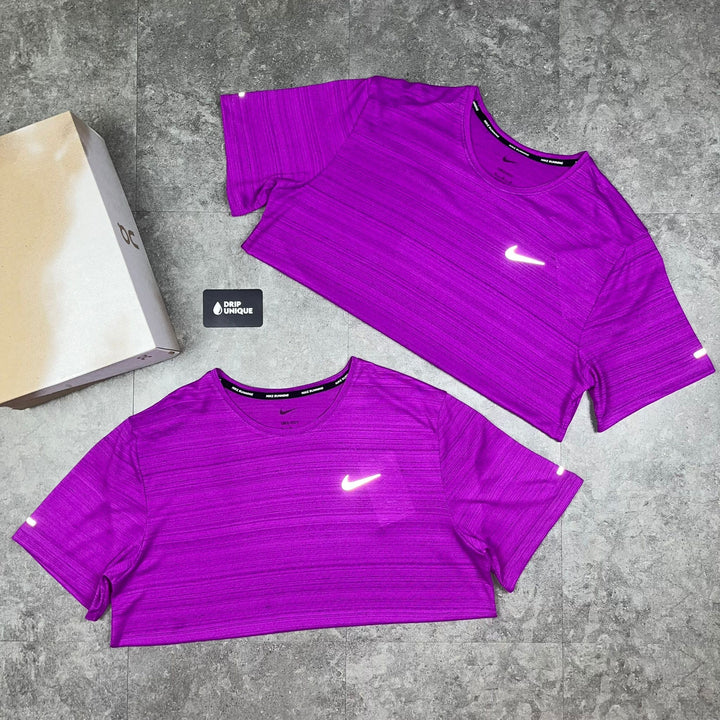 Nike Miler T-Shirt 2.0 Purple, Nike Miler, dripuniqueuk