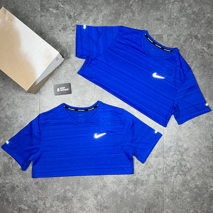 Nike Miler T-Shirt 2.0 Royal Blue, Nike Miler Top, dripuniqueuk