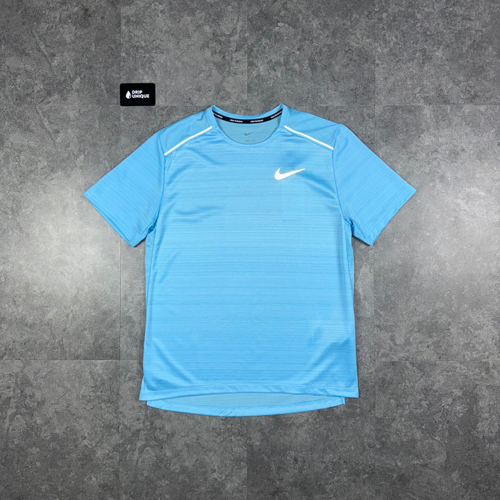 Nike Miler T-Shirt Aquarius Blue, Nike Miler T Shirt, dripuniqueuk