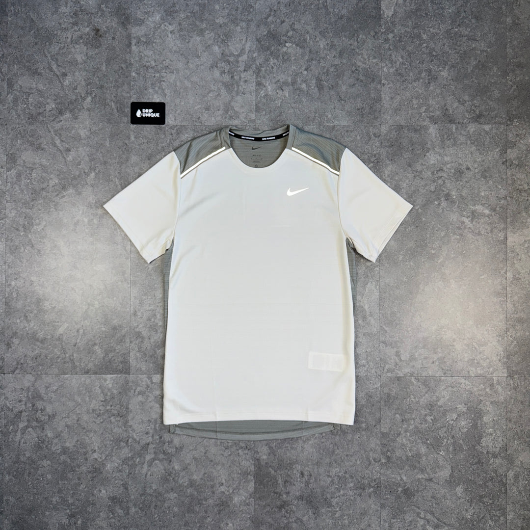 Nike Miler T-Shirt Beige, nike miler tshirt, dripuniqueuk