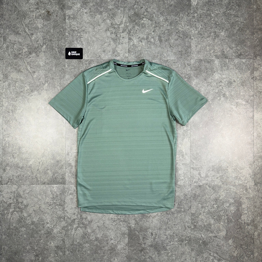 Nike Miler T-Shirt Clay Green, nike miler, dripuniqueuk
