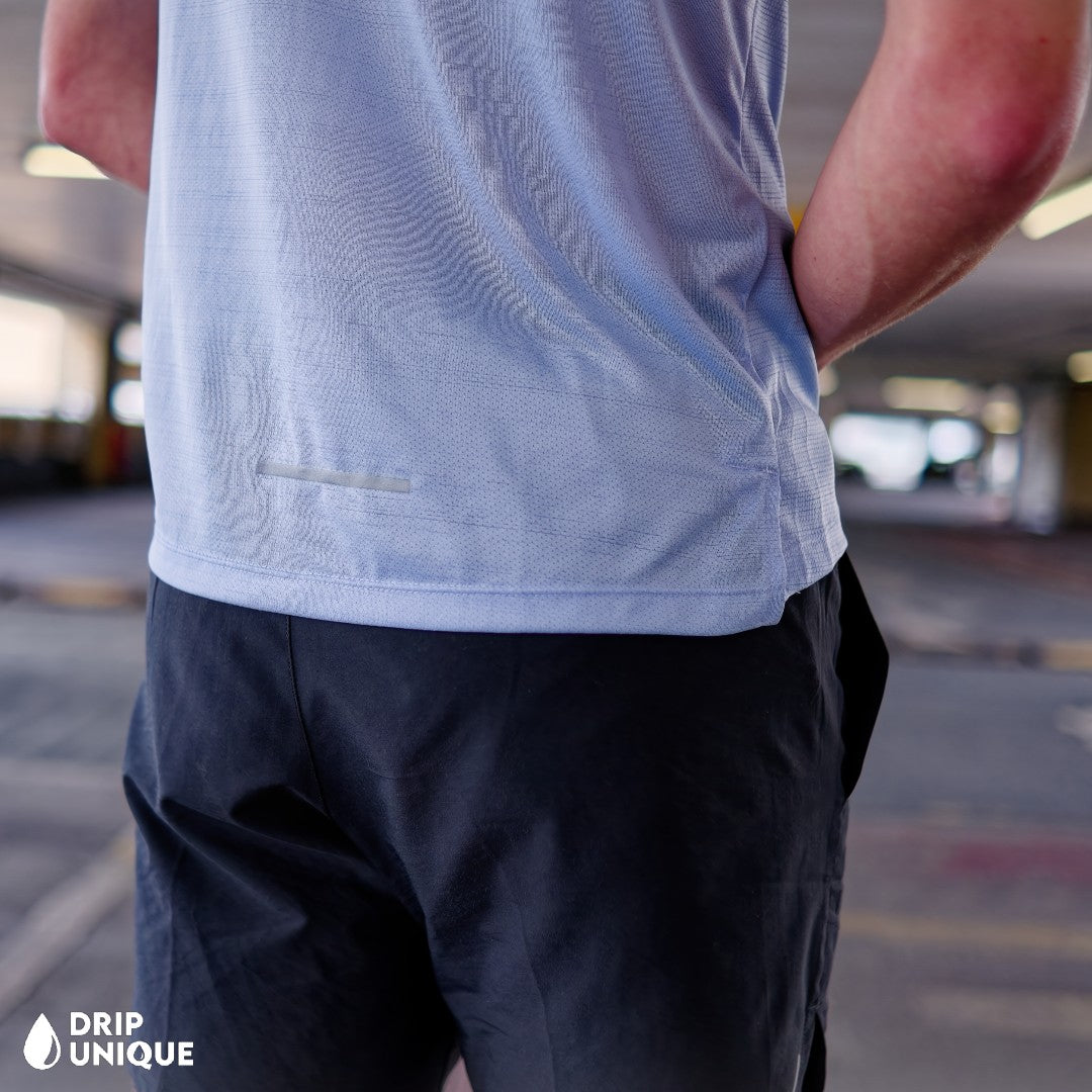 Nike Miler T-Shirt Cobalt Bliss & Black Flex Stride Shorts Set, Nike Sets for men, dripuniqueuk