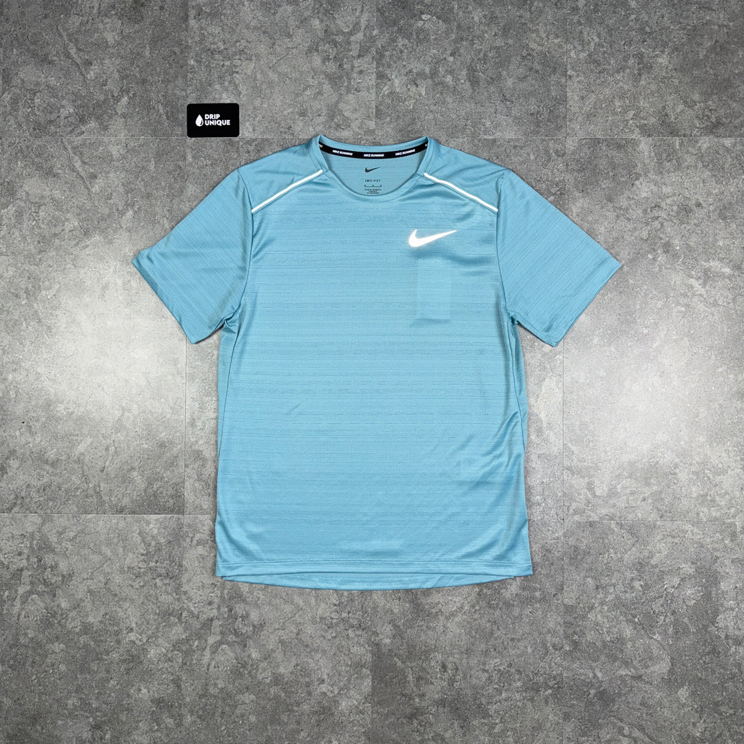 Nike Miler T-Shirt Denim Turquoise, Nike Miler, dripuniqueuk