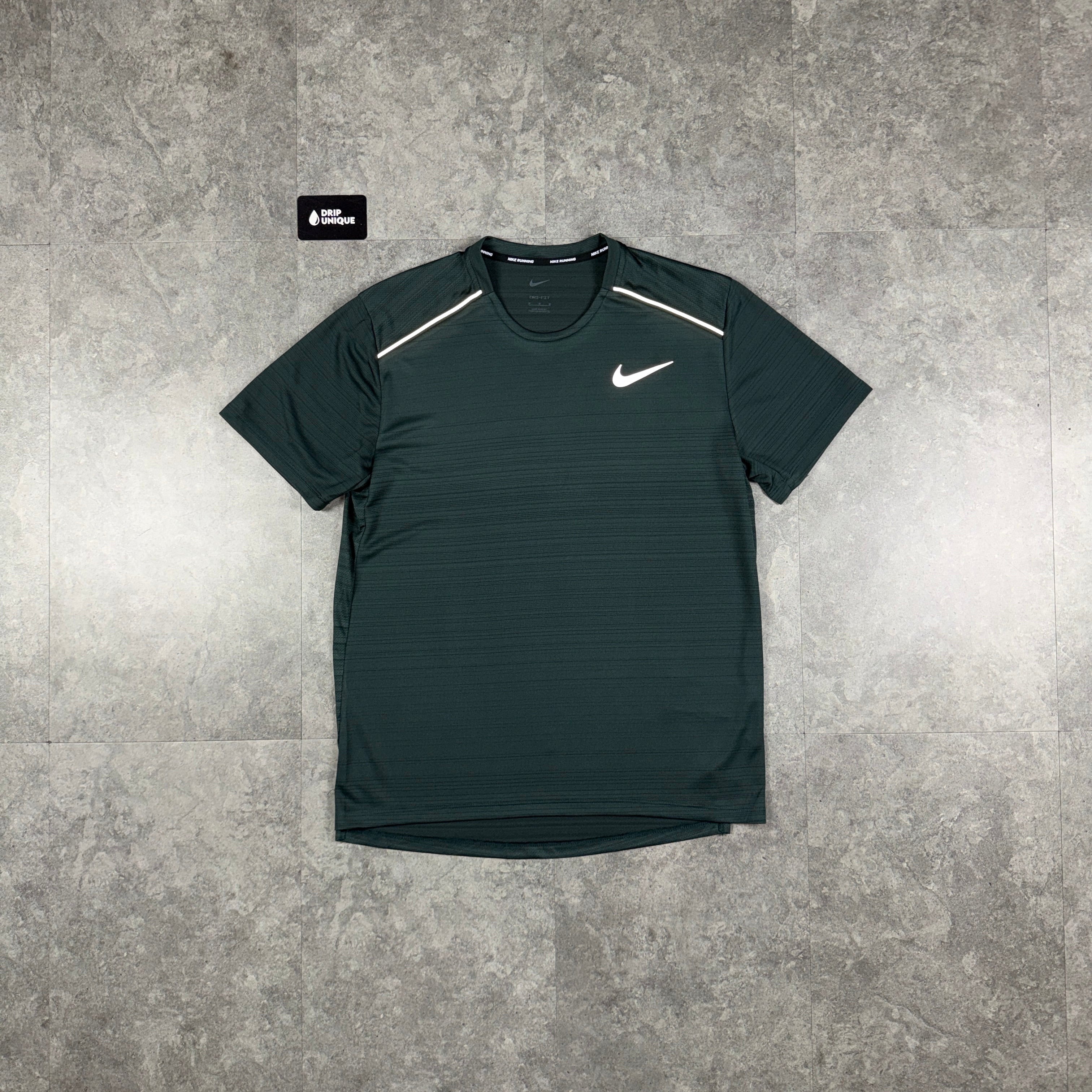 forest green dri fit shirt