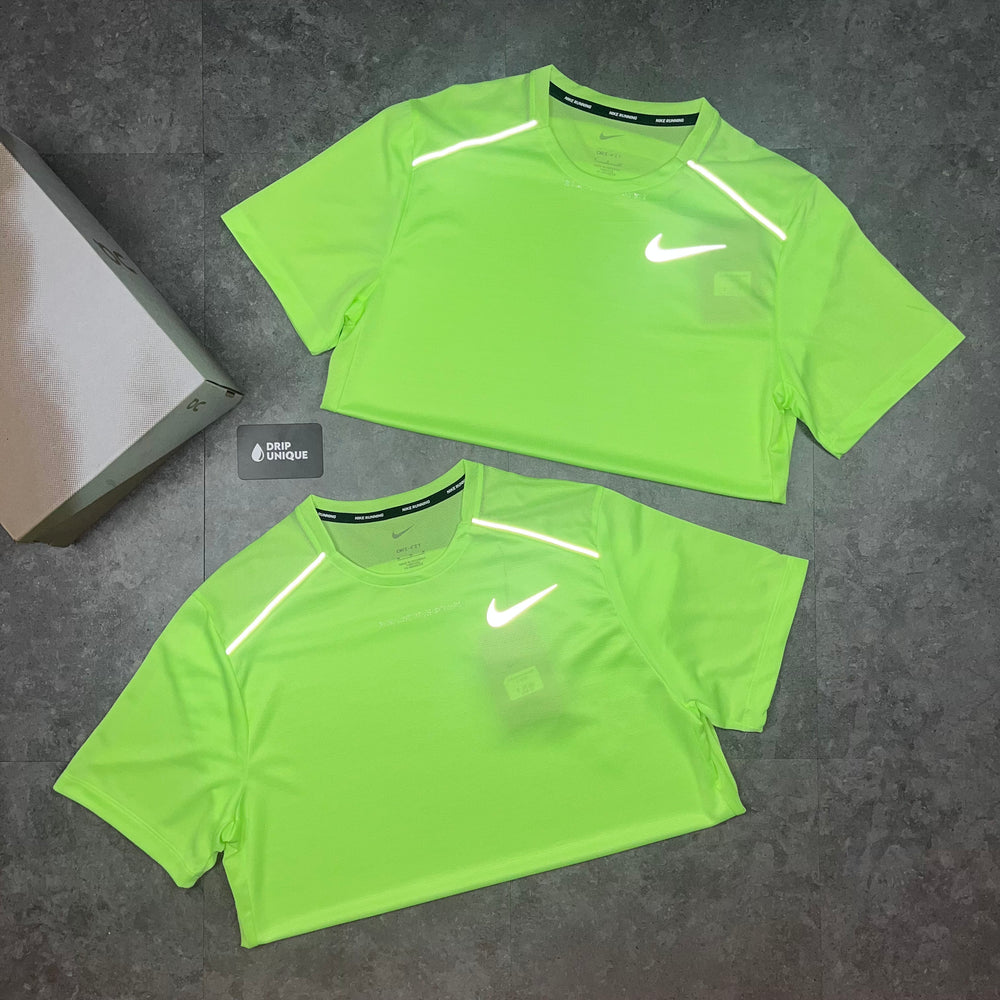 Nike Miler T-Shirt Ghost Green, Nike Miler Top, dripuniqueuk