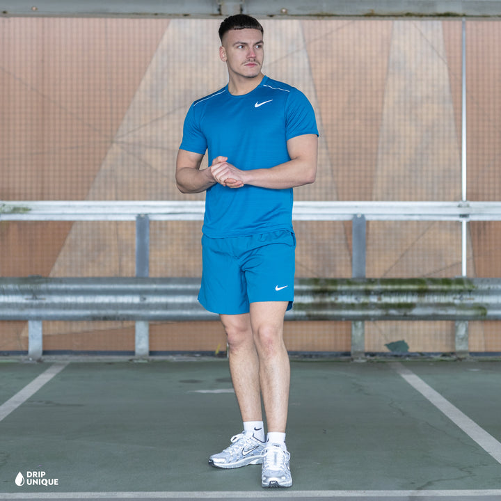 Nike Miler T-Shirt Green Abyss, nike miler set, dripuniqueuk