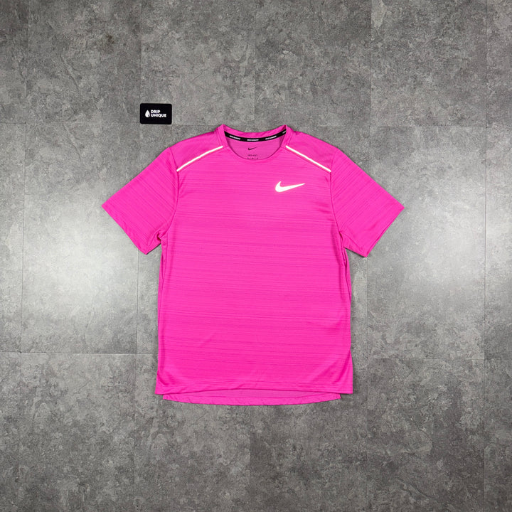 Nike Miler T-Shirt Hot Pink, nike miler, dripuniqueuk