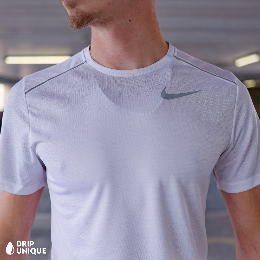 Nike Miler T Shirt Ice White