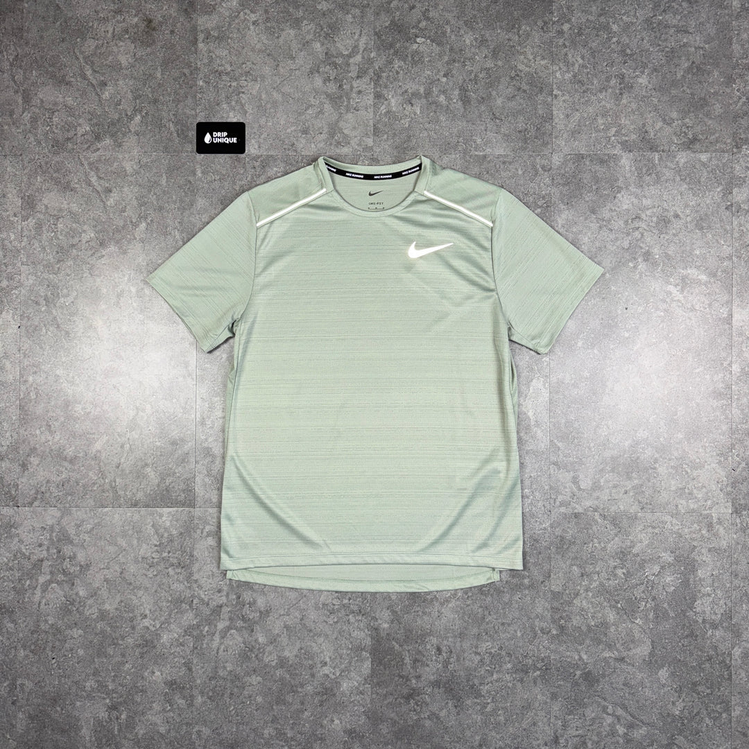 Nike Miler T-Shirt Jade Green, Nike Miler Top, dripuniqueuk