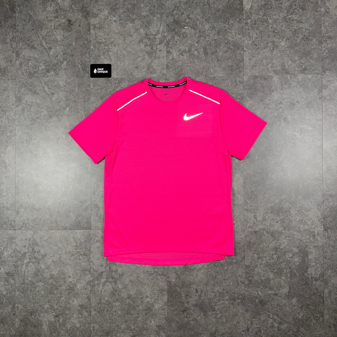Nike Miler T-Shirt Laser Pink, nike miler, dripuniqueuk