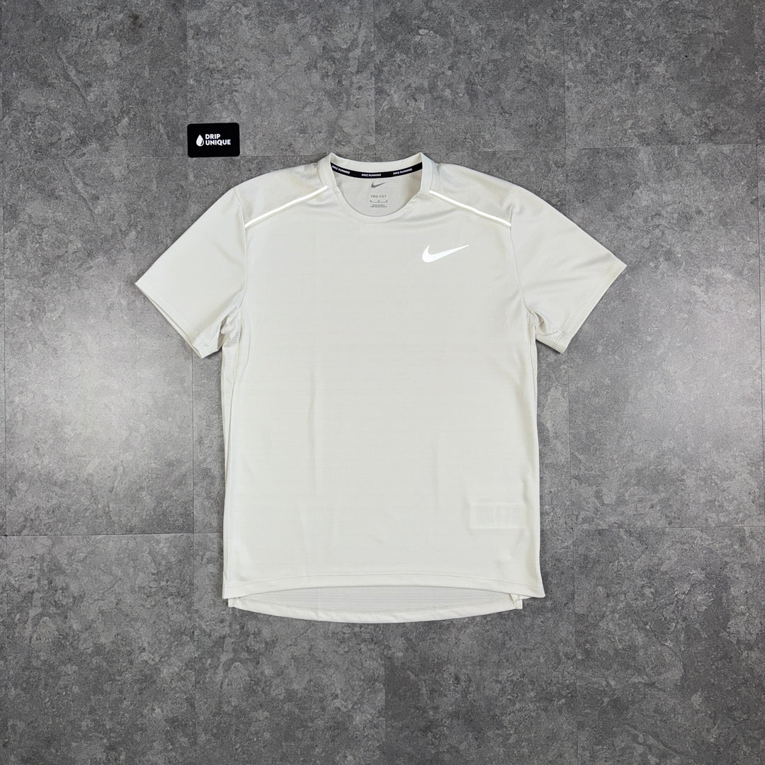 Nike Miler T-Shirt Light Bone, DRIPUNIQUEUK