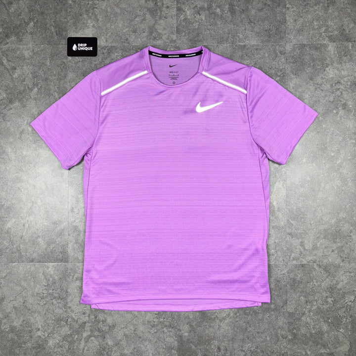 Nike Miler T-Shirt Lilac, Nike Miler T Shirt, dripuniqueuk