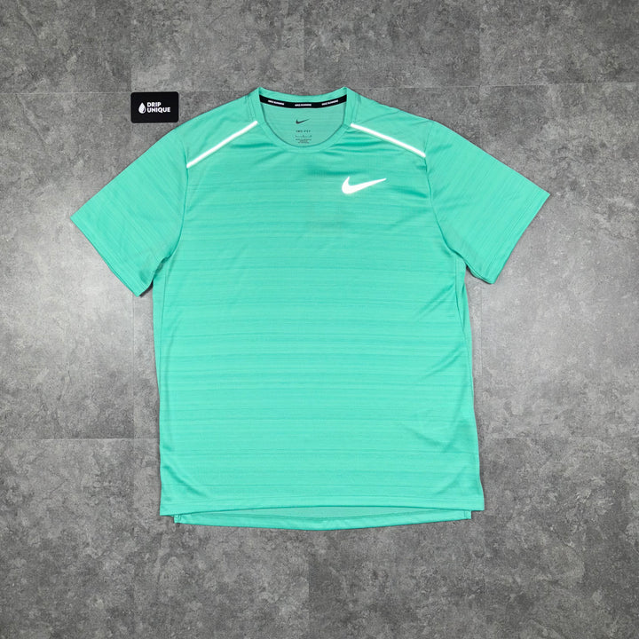 Nike Miler T-Shirt Mint Green, Nike Miler Top, dripuniqueuk