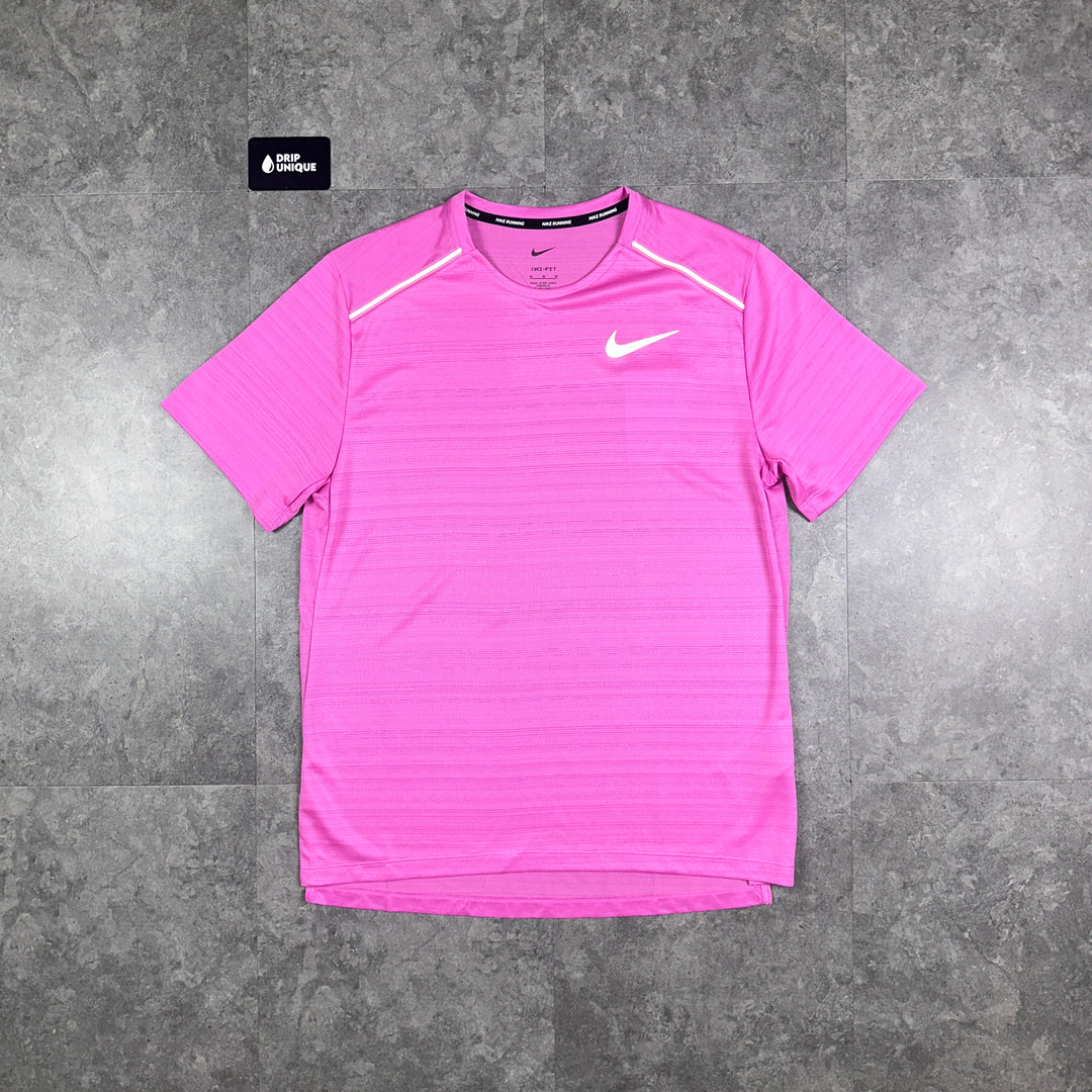 Nike Miler T-Shirt Playful Pink, Nike Miler T Shirt, dripuniqueuk