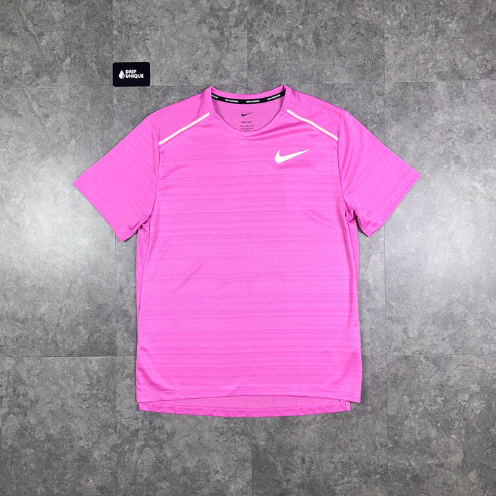 Nike Miler T-Shirt Playful Pink, Nike Miler T Shirt, dripuniqueuk