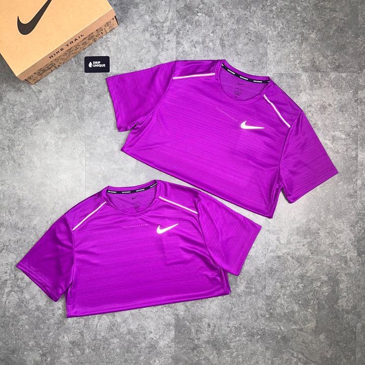 Nike Miler T-Shirt Purple, Nike Miler T Shirt, Nike Miler 1.0, dripuniqueuk