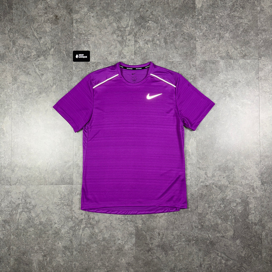 Nike Miler T-Shirt Purple, nike miler, dripuniqueuk