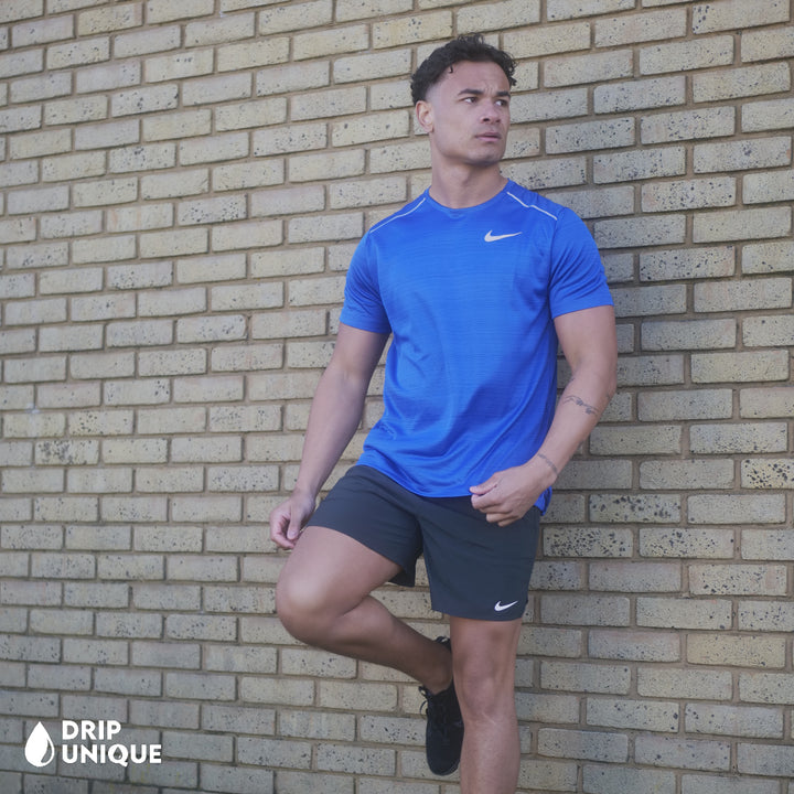 Nike Miler T-Shirt Royal Blue, Nike Miler Top, dripuniqueuk