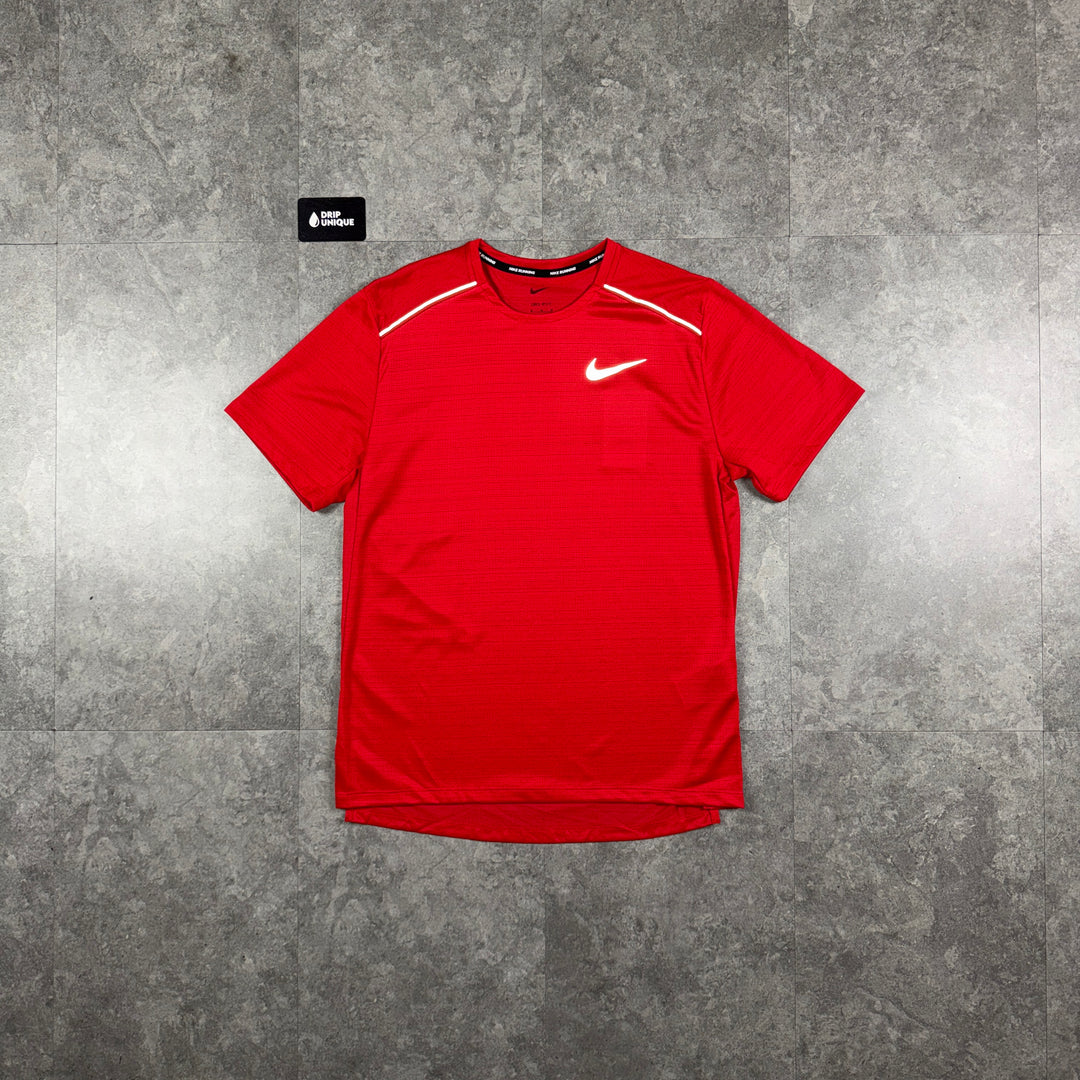 Nike Miler T-Shirt University Red, nike miler, dripuniqueuk