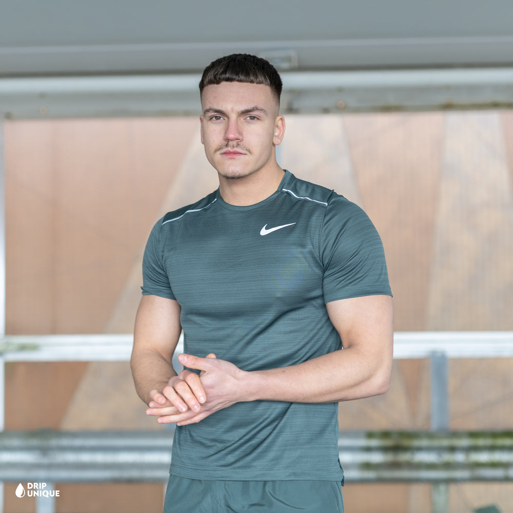 Nike Miler T-Shirt Vintage Green, nike t-shirt, dripuniqueuk