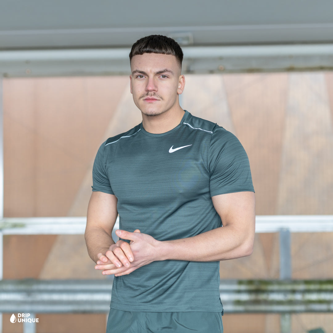 Nike Miler T-Shirt Vintage Green, nike t-shirt, dripuniqueuk