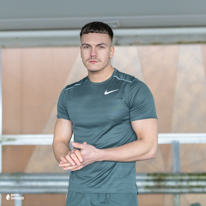 Nike Miler T-Shirt Vintage Green, nike t-shirt, dripuniqueuk