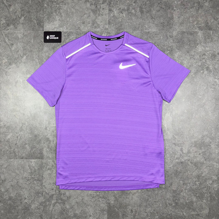 Nike Miler T-Shirt Violet, Nike Miler T Shirt, dripuniqueuk