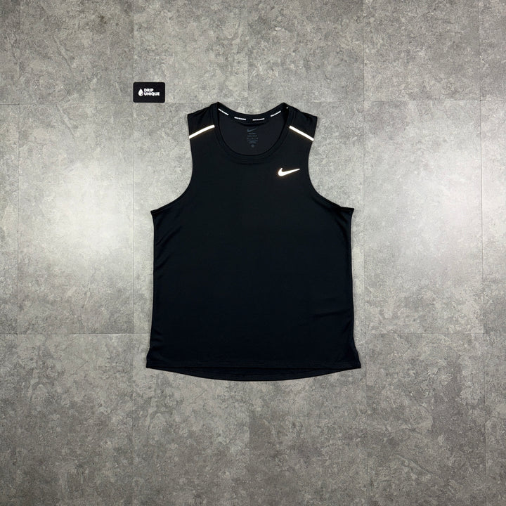 Nike Miler Vest Black, nike miler 1.0 vest, dripuniqueuk