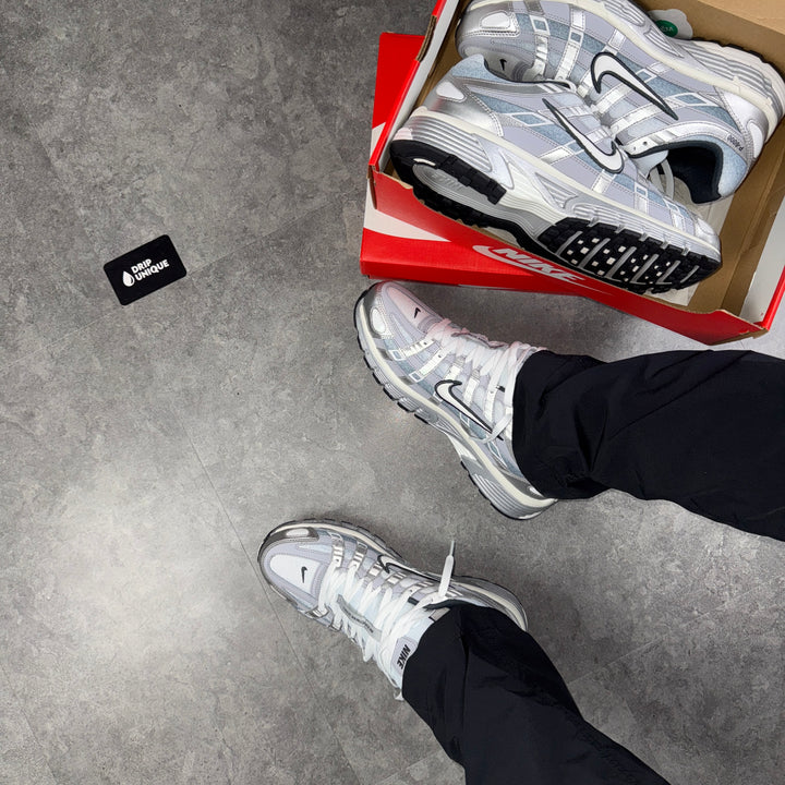 Nike P6000 Metallic White, Nike Trainers, dripuniqueuk 1