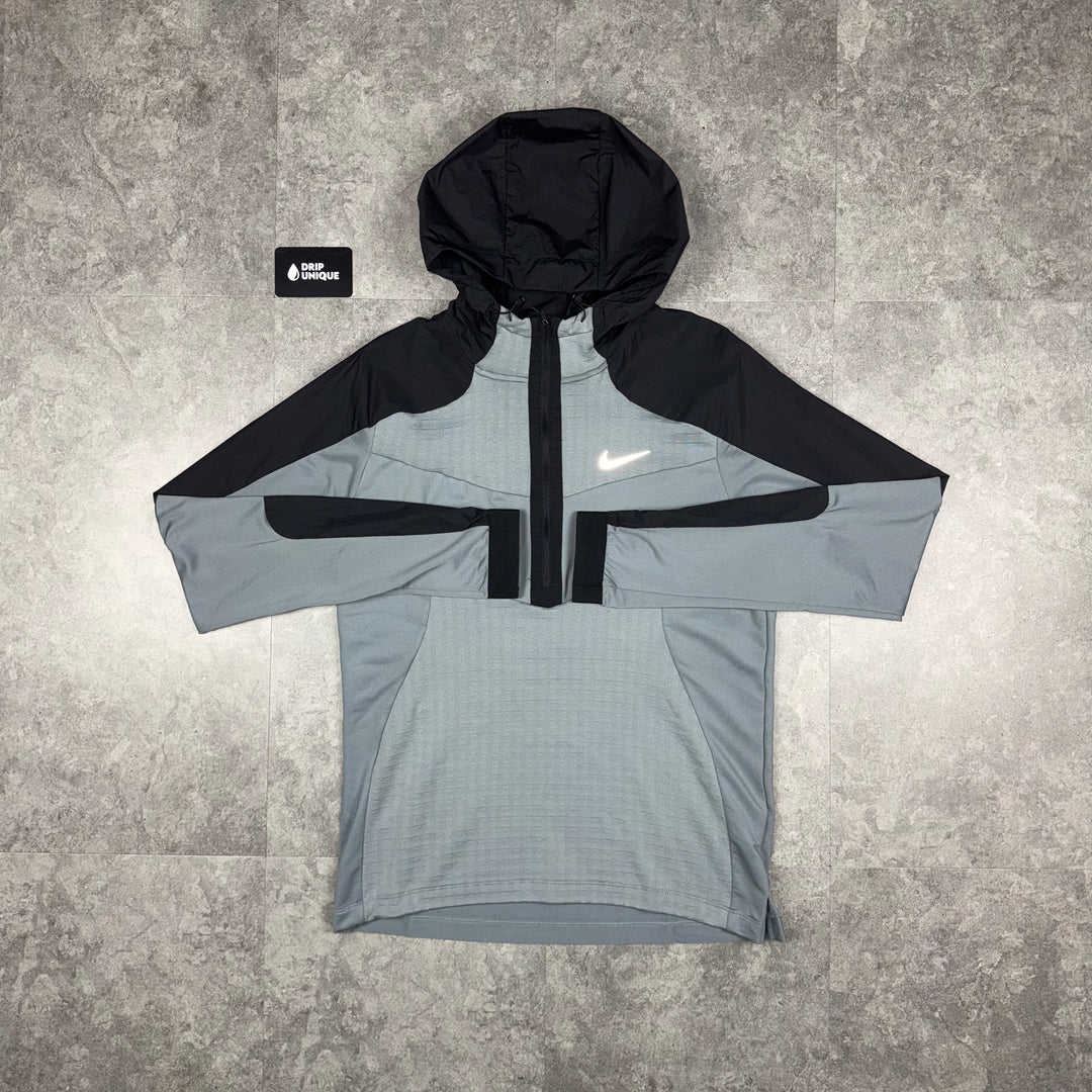 Nike Performance 1/4 Zip Jacket Grey, Nike Windrunner Jacket, dripuniqueuk