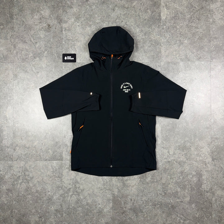 Nike Repel “Daily Habits” Windrunner Jacket Black, nike windrunner jacket, dripuniqueuk