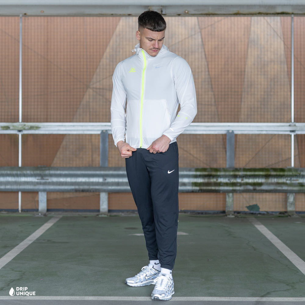 Nike Repel “Just Do It” Windrunner Jacket White, Nike Windrunner Jacket, dripuniqueuk