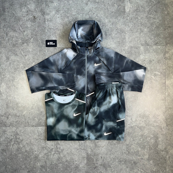 Nike Repel Miler 2.0 Windrunner Black Camo Bundle, nike 3 piece, dripuniqueuk