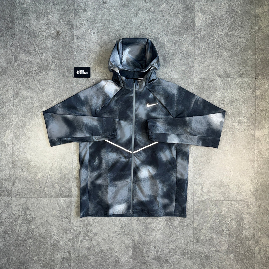Nike Repel Miler 2.0 Windrunner Jacket Black Camo, nike jacket, dripuniqueuk
