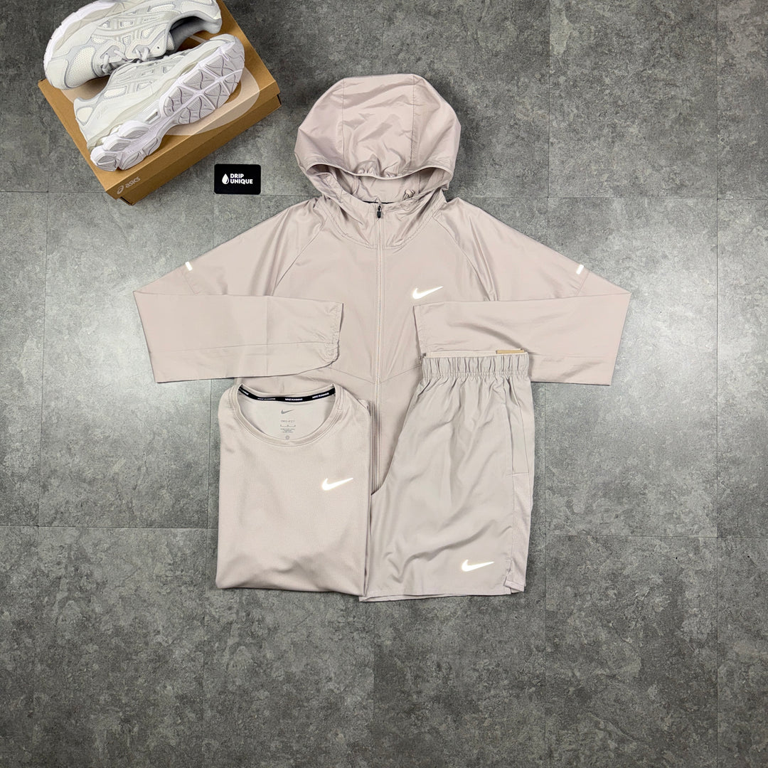 Nike Repel Miler Windrunner Cream Bundle, nike set, dripuniqueuk